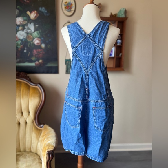 ☾ Vintage cotton shorts overalls (Route 66) - Picture 2 of 10